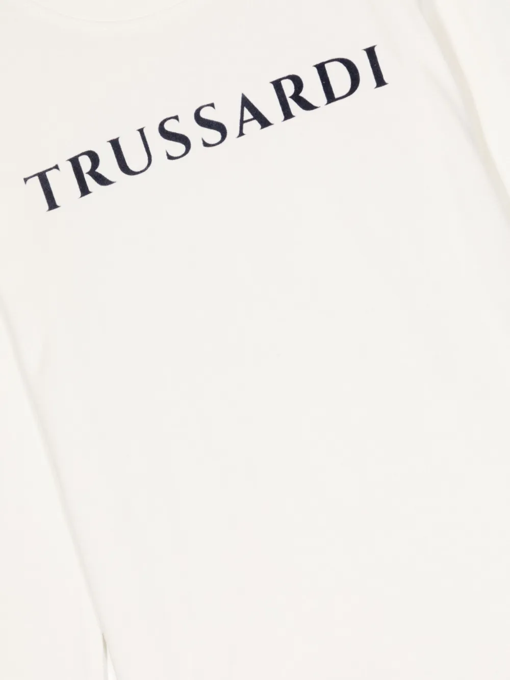 TRUSSARDI JUNIOR T-shirt met logoprint Wit