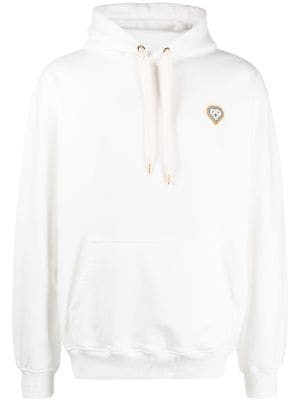 CASABLANCA Rainbow Monogram Zip-up Jumper in White for Men