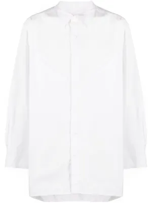 MM6 Maison Margiela アシンメトリー シャツ | ニュートラル | FARFETCH JP