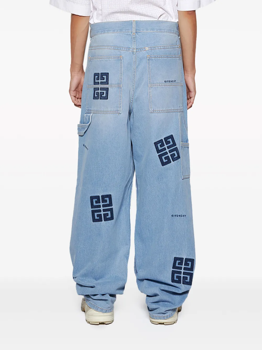 Givenchy High waist jeans Blauw