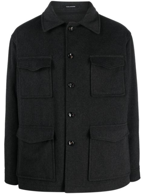 Tagliatore spread-collar button-up jacket Men