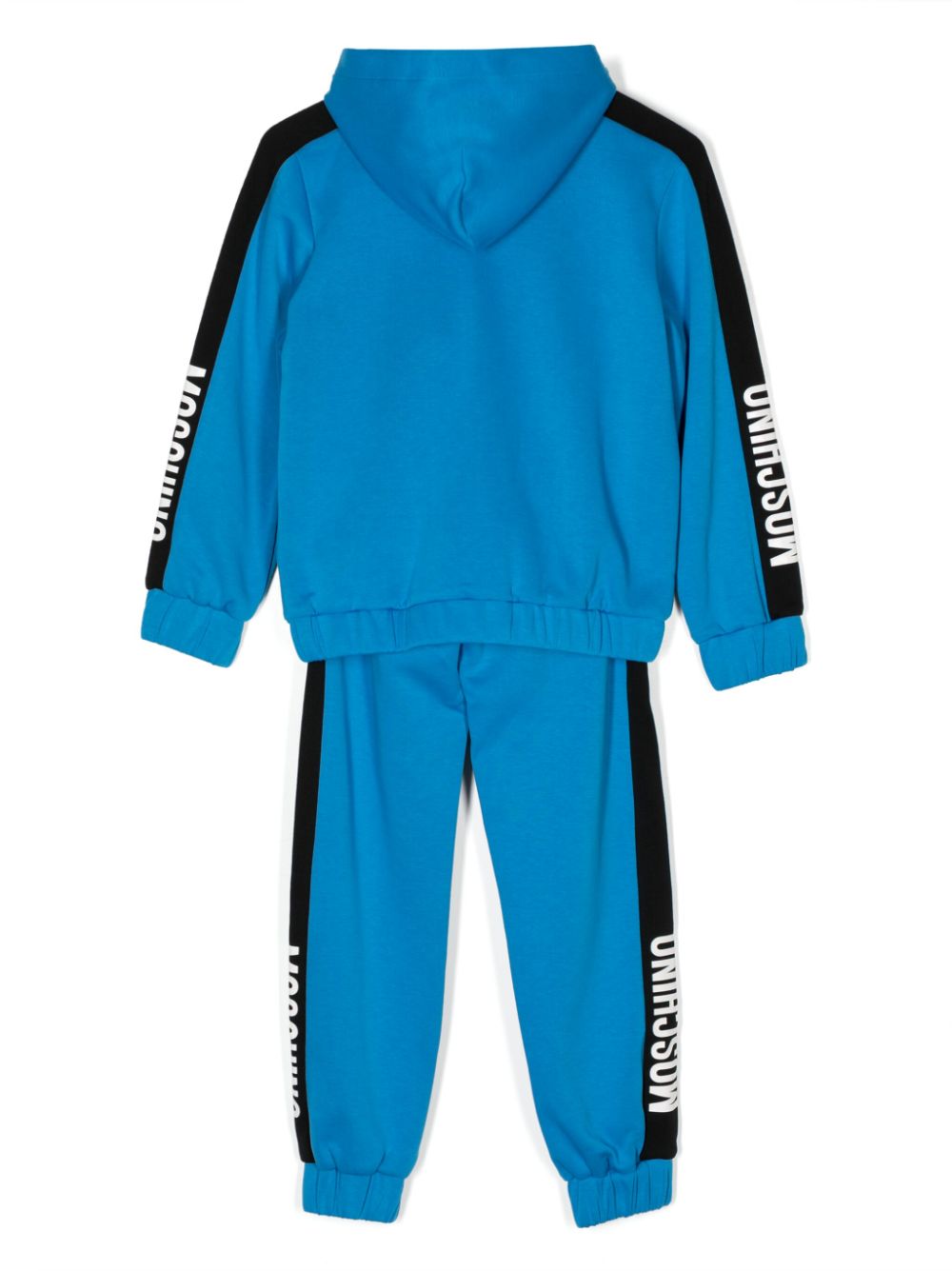 Moschino Kids Teddy Bear logo-tape tracksuit - Blauw