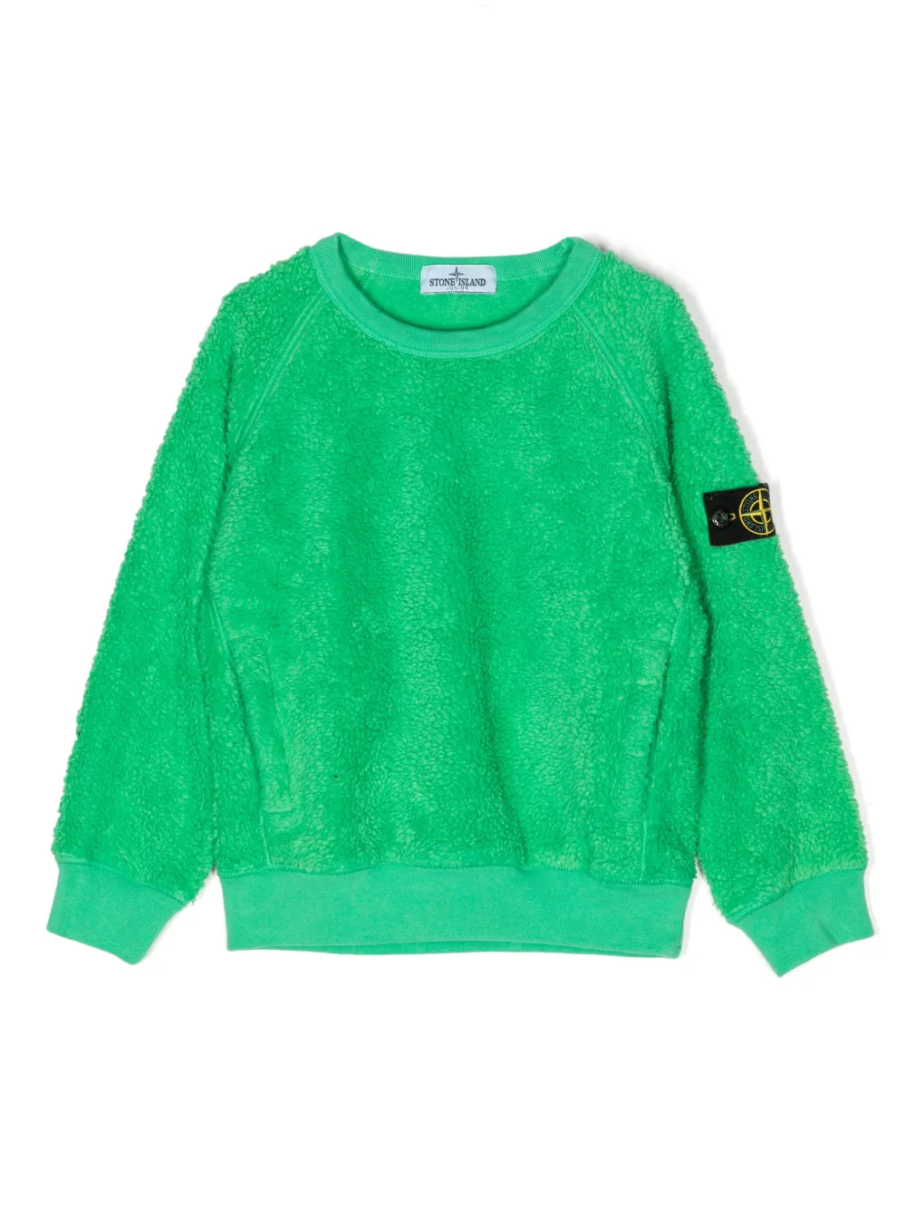 Lime green shop stone island jumper