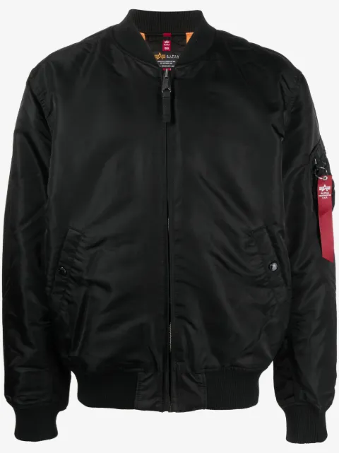 Alpha Industries Bestickte Bomberjacke