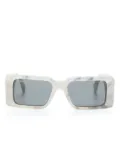 Off-White Eyewear Milano rectangle-frame sunglasses - Grey