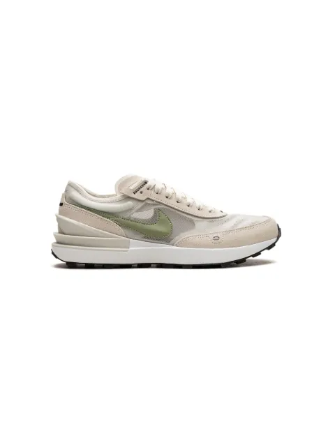 Nike Kids "tenis Waffle One ""Light Bone Oil Green"" "
