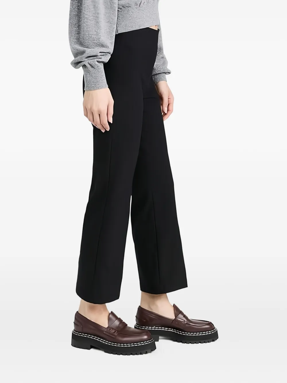 Theory Kick 5 Pocket Cl. Bistre Trousers Black In Black