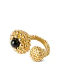 Paola Sighinolfi x Patrizia Casarini Karpos textured ring - Gold