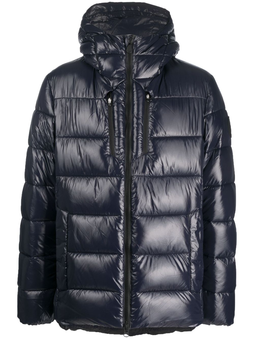 hooded padded jacket