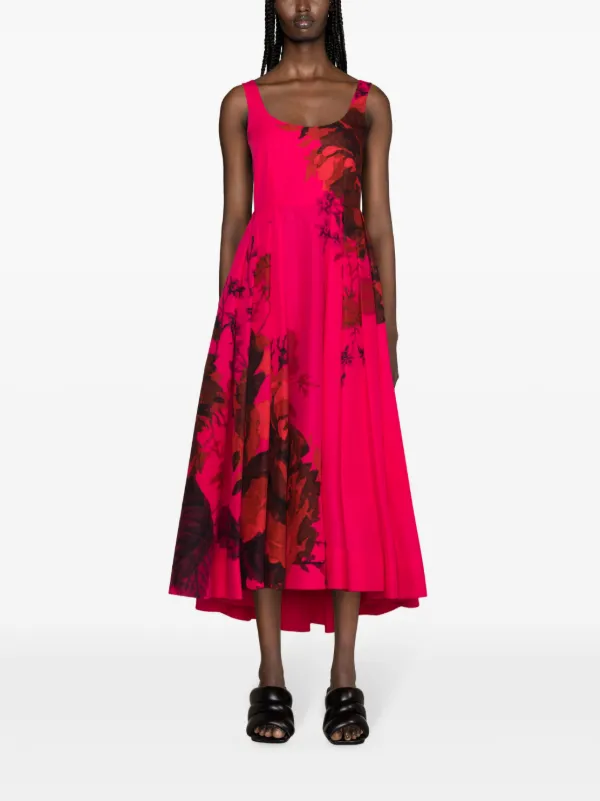 Erdem pink dress hotsell