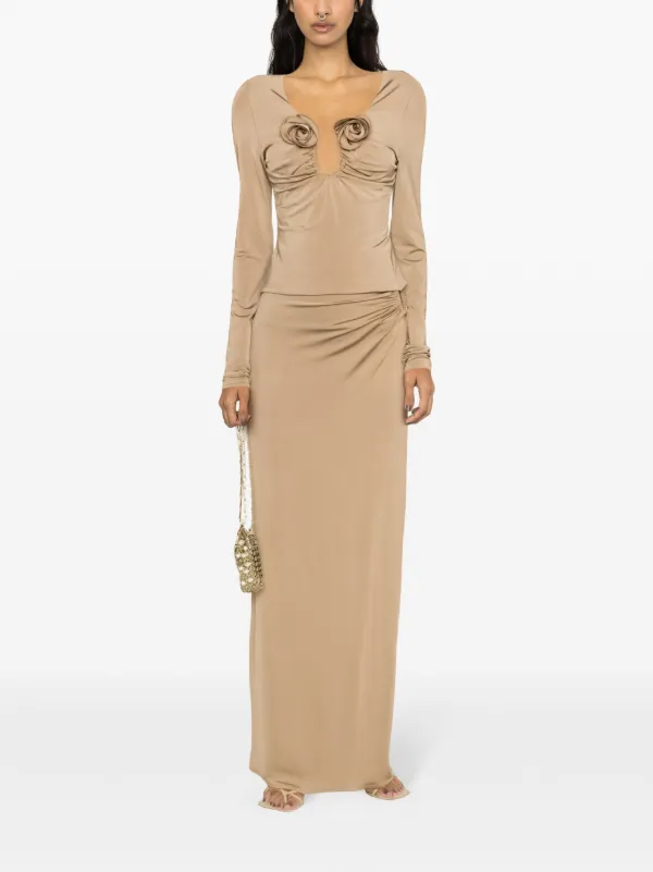 スカート MAGDA BUTRYM Woman Skirt Brown 229724 BROWN Magda Butrym Outlet: Skirt woman - Brown | Magda Butrym