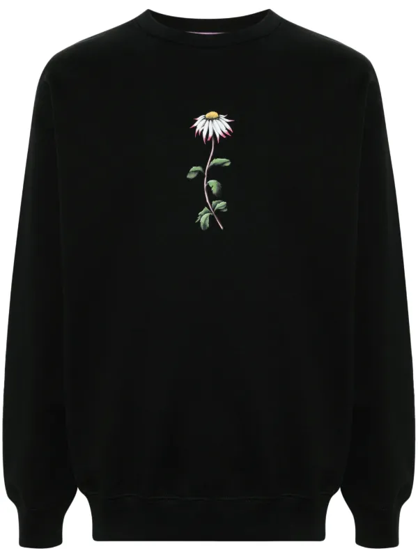 Maccapani Macca floral-print Sweatshirt Black FARFETCH PH