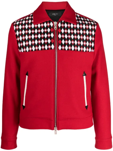 AMIRI diamond-embroidered work jacket