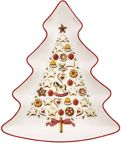 Villeroy & Boch Prato de porcelana com estampa gráfica 26.5cm
