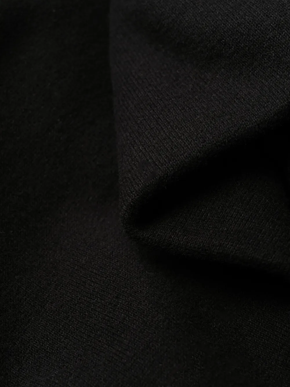 Saint Laurent ドローストリング フーデッドケープ | ブラック