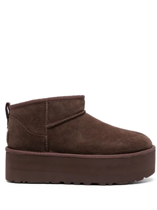 UGG Classic Ultra Mini Platform Boots - Farfetch