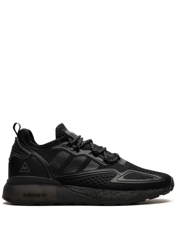 Adidas x Pharrell ZX 2K Boost Black Future Sneakers - Farfetch