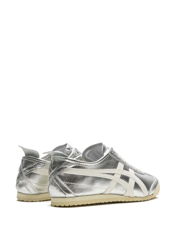 Onitsuka Tiger MEXICO 66 Silver Off White Sneakers - Farfetch