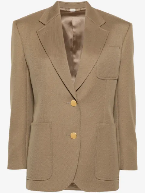 Gucci Horsebit-detail single-breasted blazer