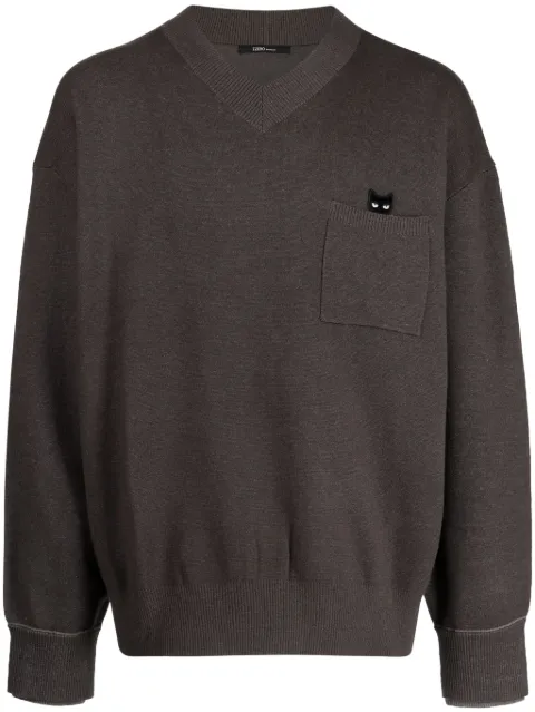 ZZERO BY SONGZIO suéter Trace Pocket Panther