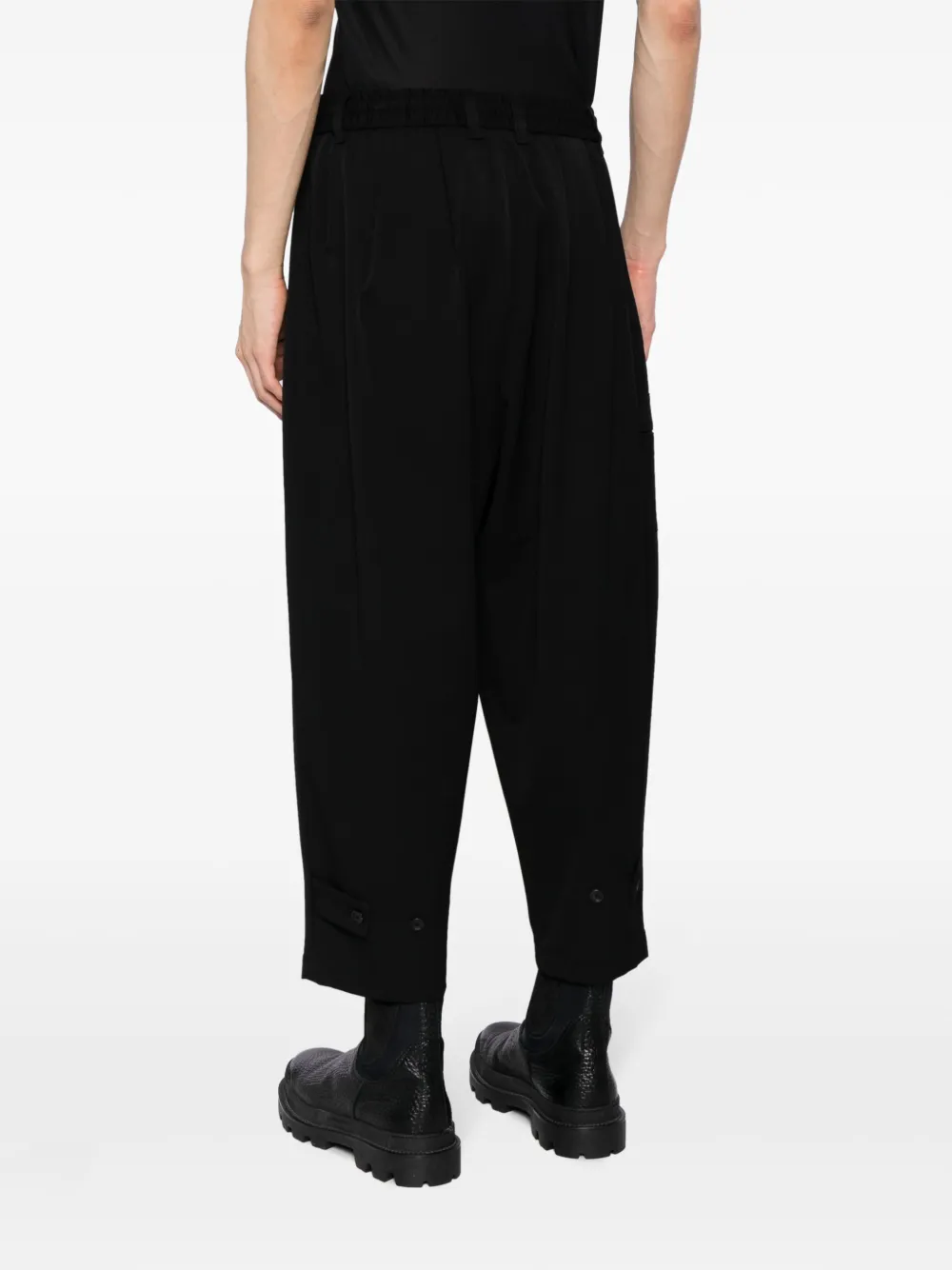 SONGZIO Broek met verlaagd kruis Zwart