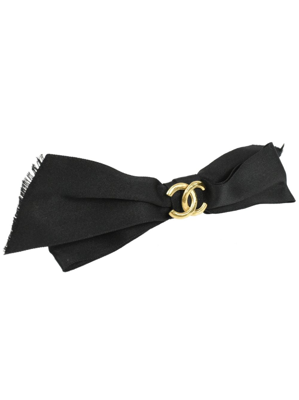 CHANEL Pre-Owned Camellia Bow Hair Clip - Farfetch