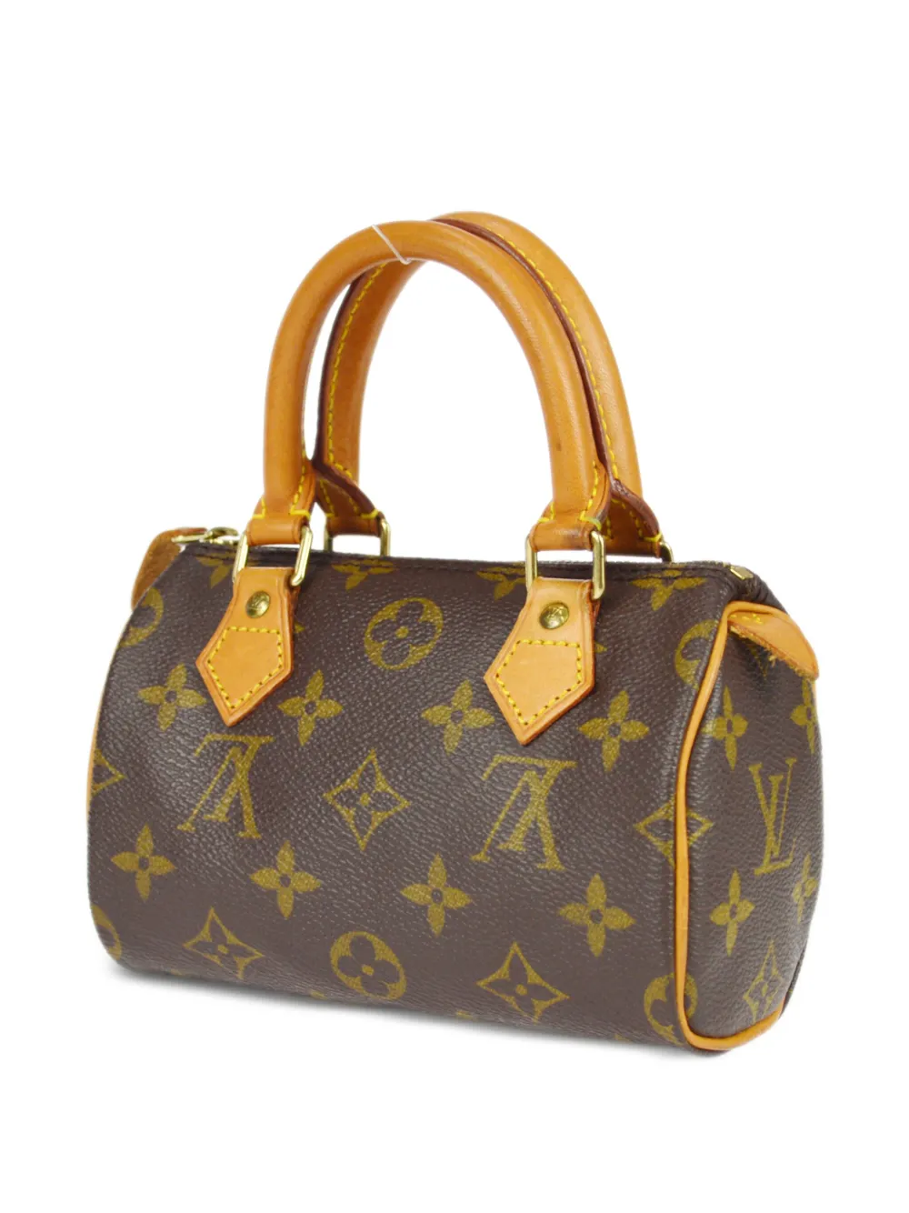 Louis Vuitton 1995 pre-owned Speedy mini-tas met monogram - Bruin