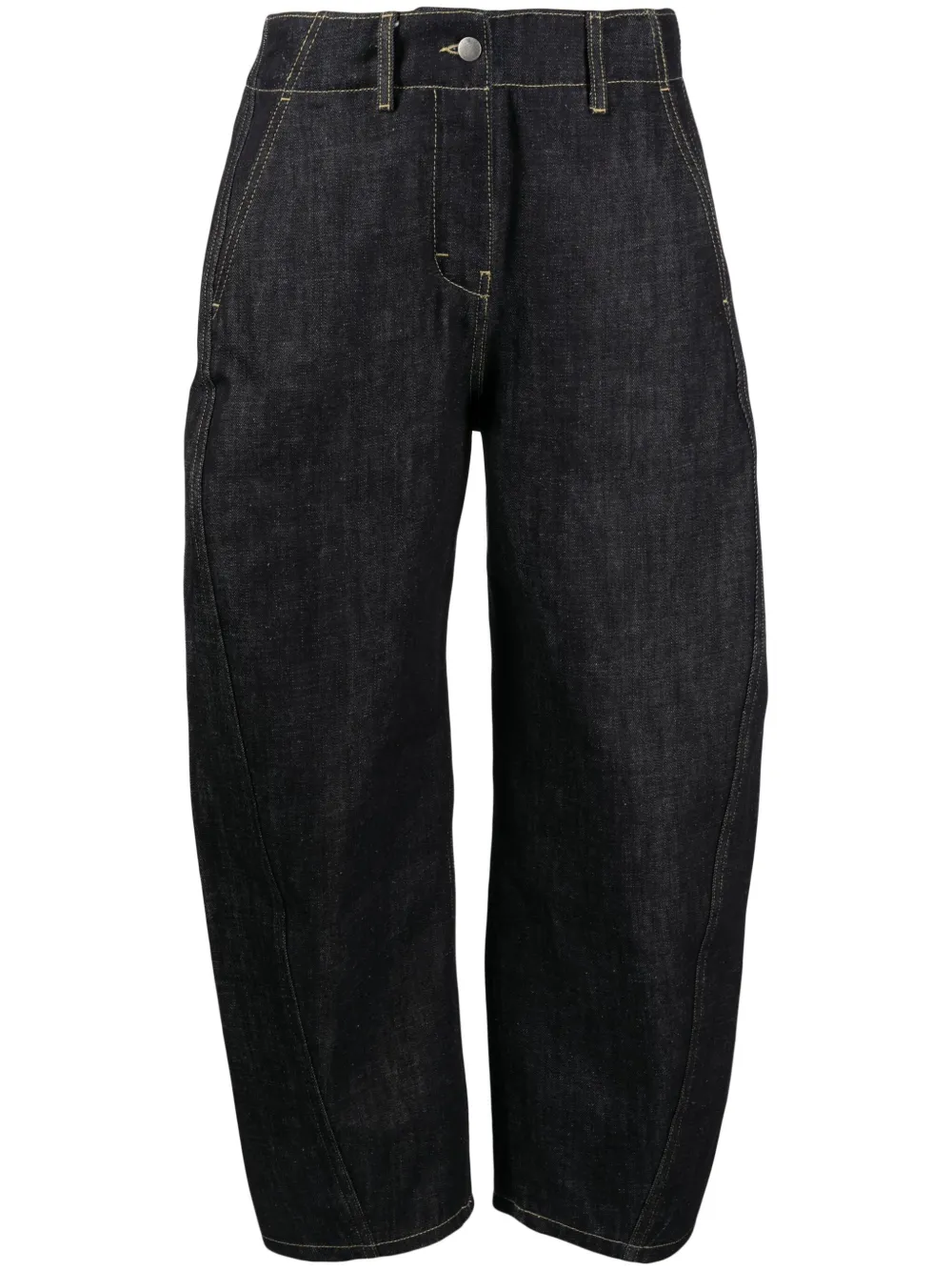Studio Nicholson Broek met wijde pijpen Blauw