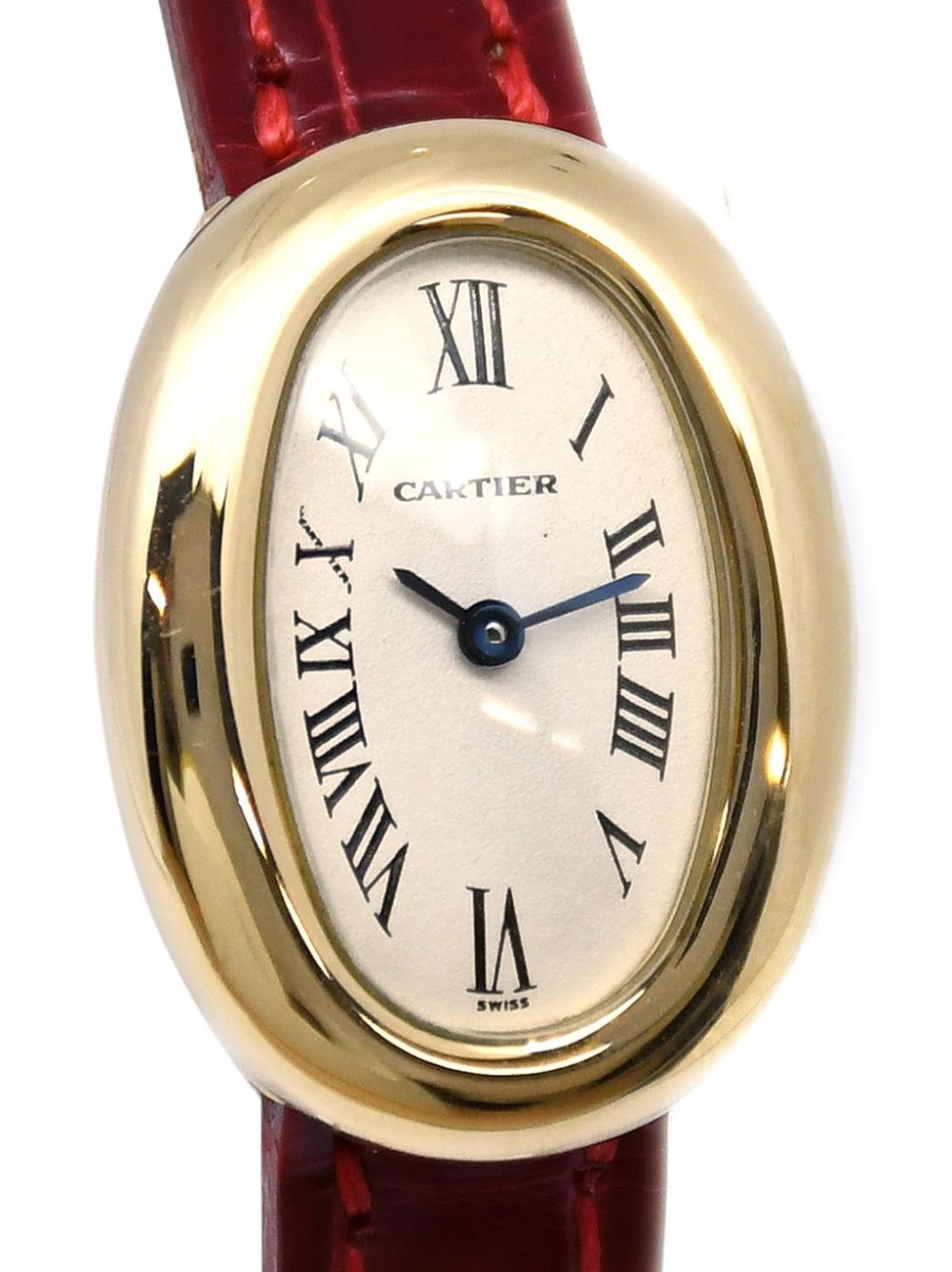 Cartier 1980-1990s pre-owned Mini Bagnoire horloge - Goud