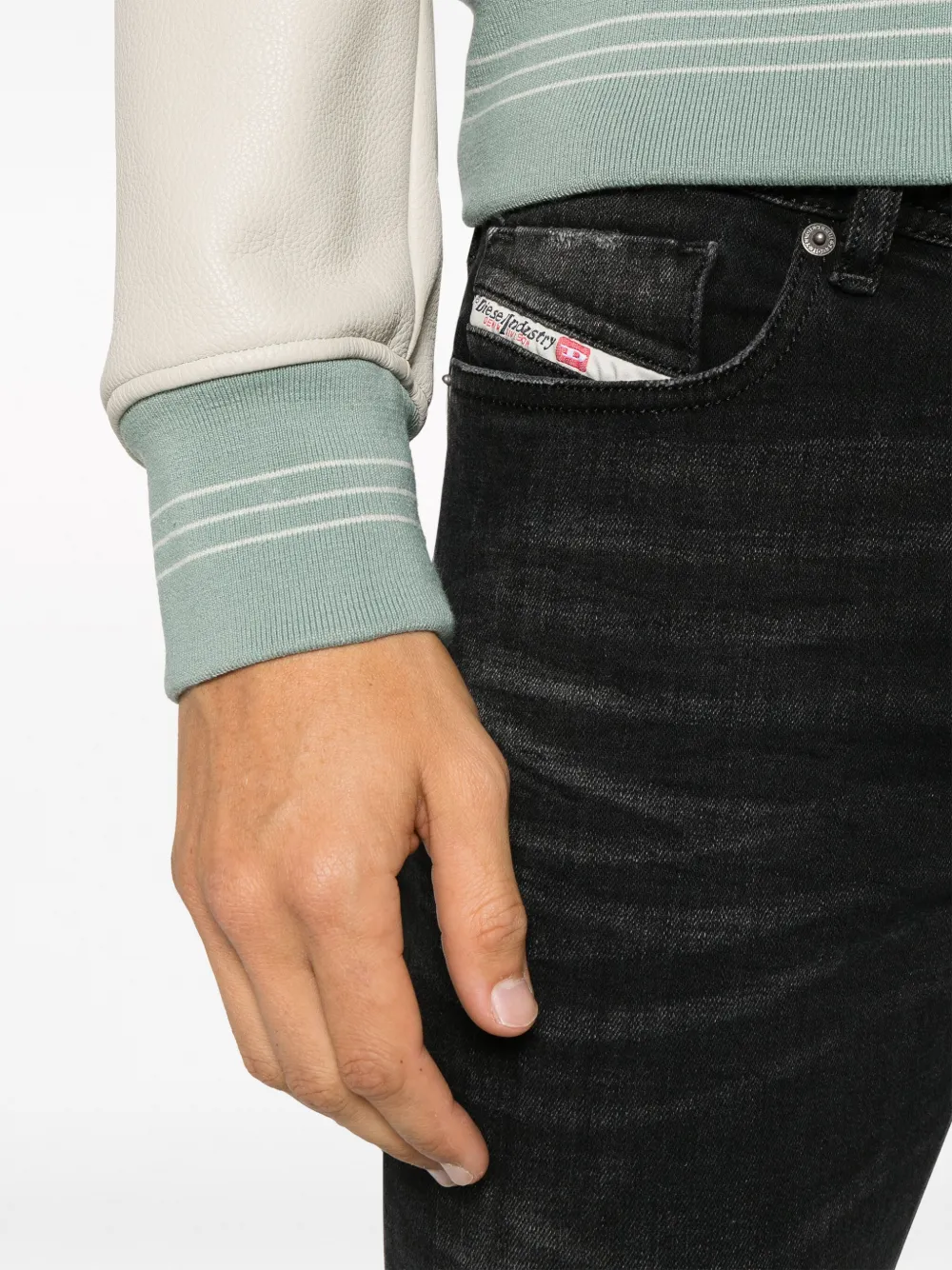 Diesel Skinny jeans Zwart