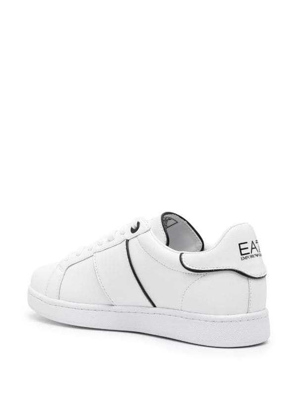 Ea7 Emporio Armani Side Logo Sneakers - Farfetch