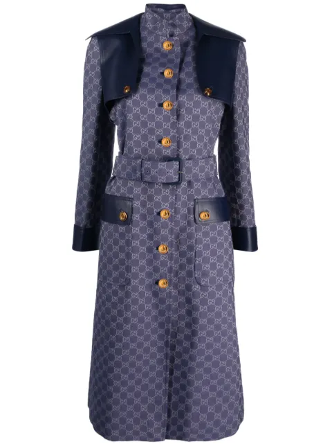 Gucci GG canvas trench coat