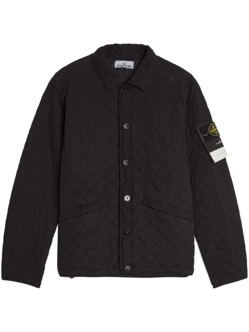 Veste matelassée à boutons pression - Stone Island - Modalova