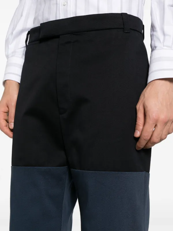 パンツ・ボトムスその他 Thome Browne Unconstructed Straight Leg Trousers Thom Browne Unconstructed Combo straight-leg Trousers | Blue