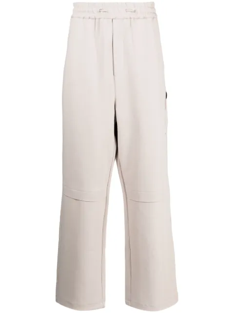 ZZERO BY SONGZIO Panther drawstring cotton track pants