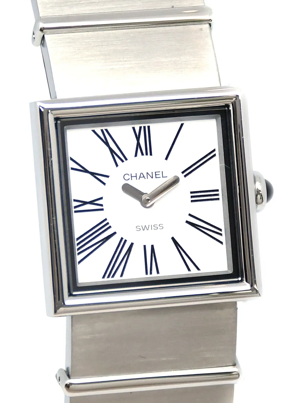 CHANEL Pre-Owned 1989 pre-owned Mademoiselle horloge - SILVER