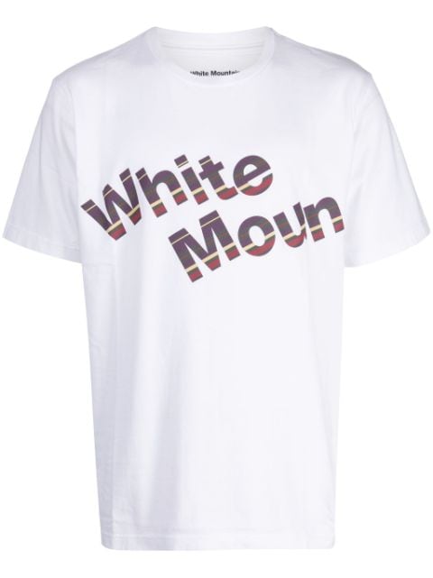 White Mountaineering T-shirt met logoprint