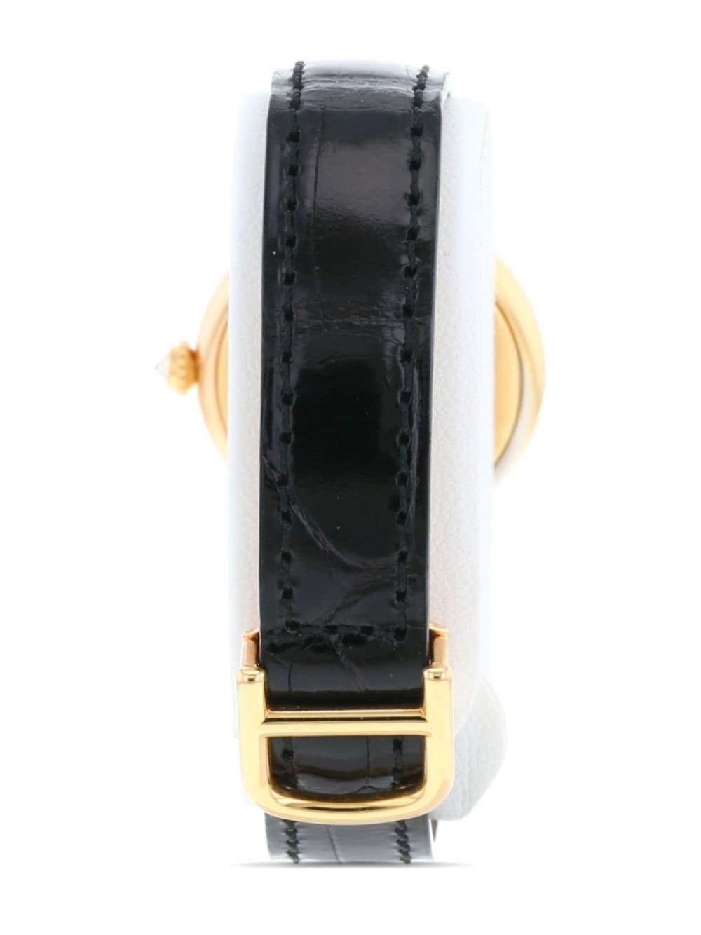 Pre-owned Cartier 2000  Trinity 27mm In Black