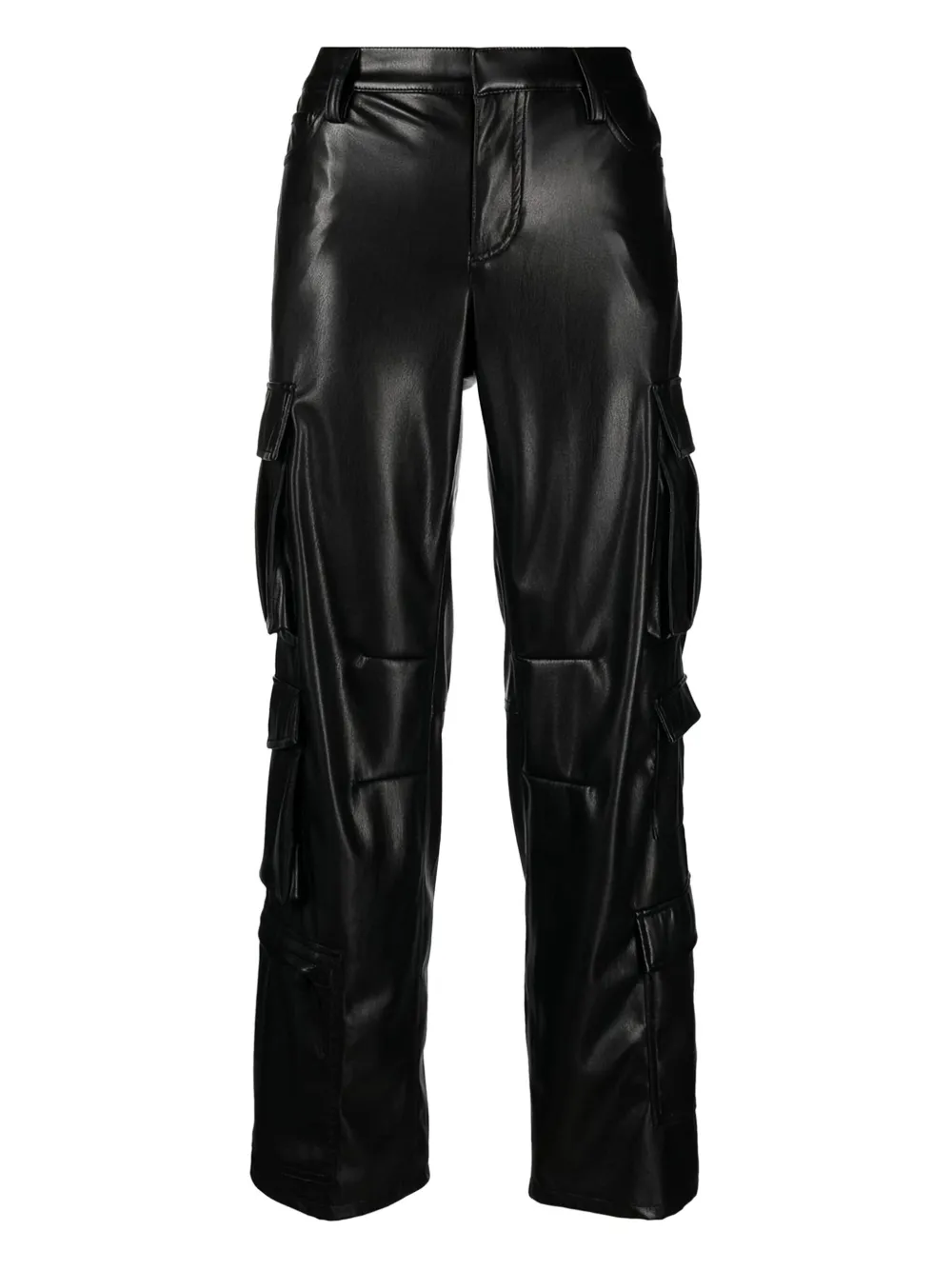 Alice And Olivia Luis Cargo Pants In Black