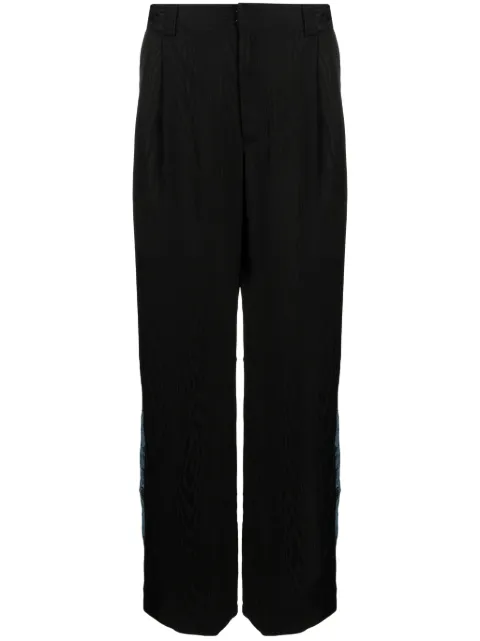 Ahluwalia pantalones rectos con detalle de pinzas