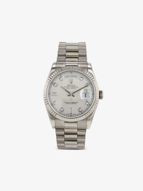 Rolex reloj Day-Date de 36mm 2002 de archivo