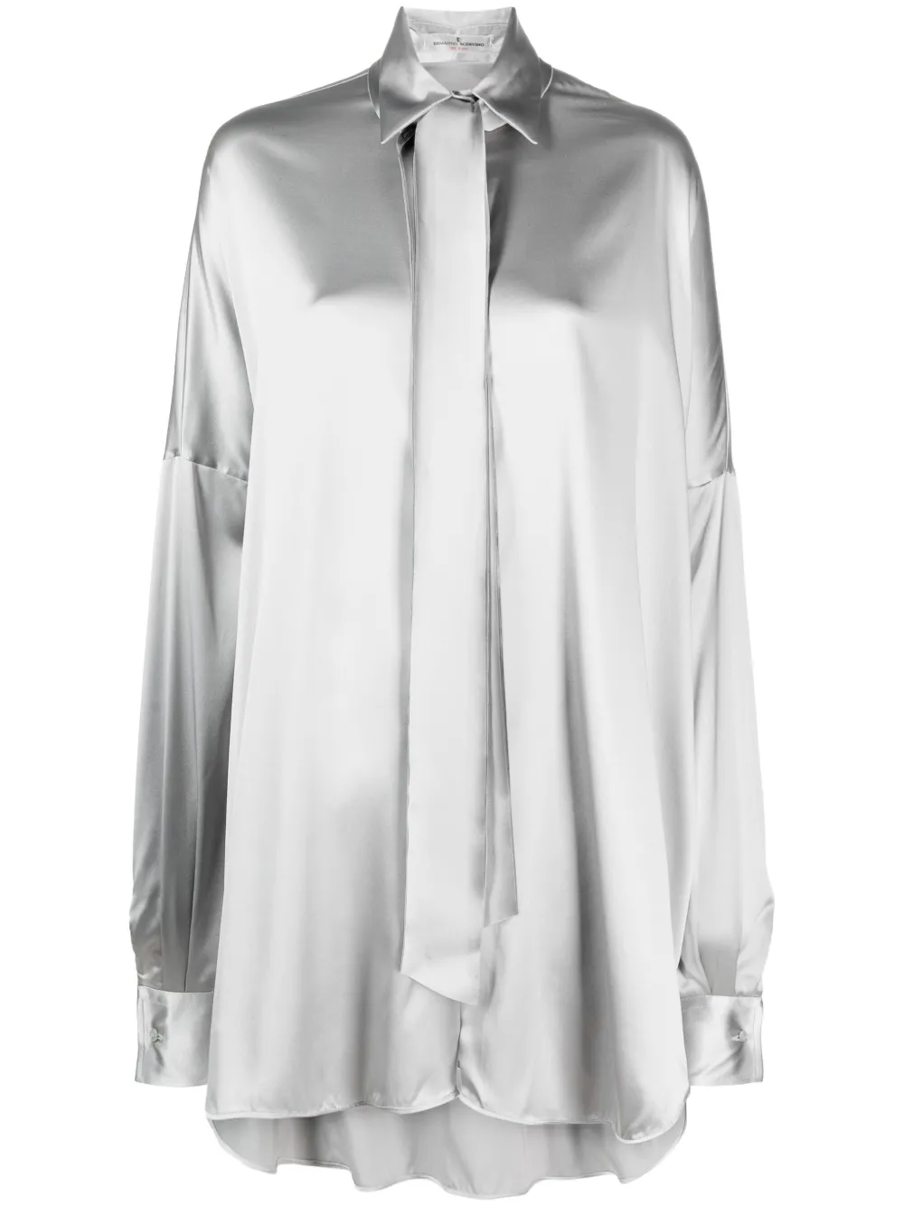 Ermanno Scervino Blouse met strik Grijs