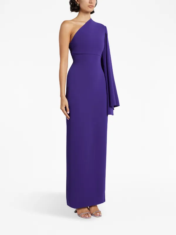 One strap deals long dress