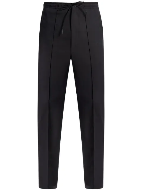Moncler logo-patch drawstring trousers