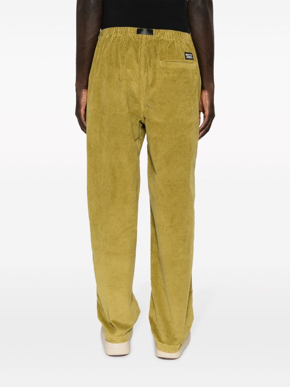 Shop Levi's Corduroy Straight-leg Trousers In Green
