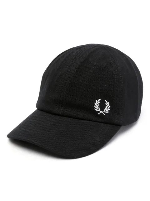 Fred Perry logo-embroidered cotton cap