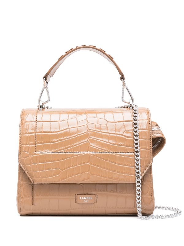 Lancel Sac Cabas Effet Peau De Crocodile Farfetch