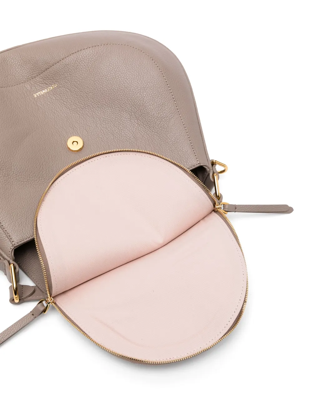 Coccinelle Shopper van bewerkt leer Bruin