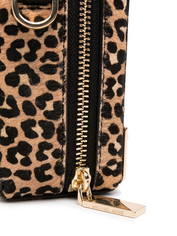 Michael Kors Leopard Print Bucket Bags