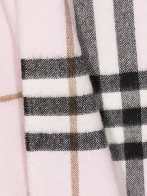 Burberry check-pattern cashmere scarf 8077877 - 1